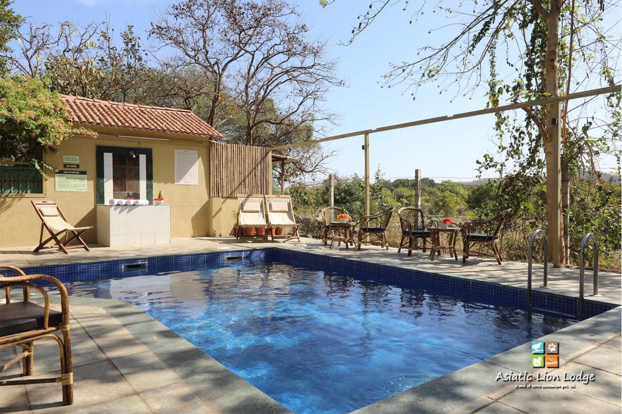 Asiatic Lion Lodge Sasan Gir Exterior foto